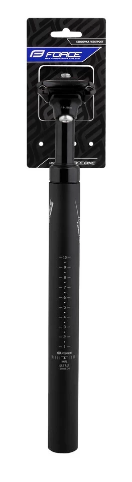 2. Tija sa Force Team P8.4 cu suspensie 31.6/355mm Neagra