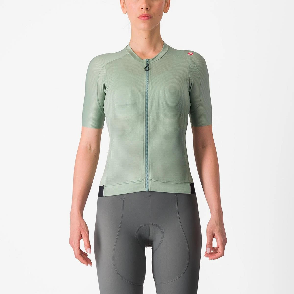 1. Tricou cu maneca scurta Castelli Espresso W, de dama, Vernil, S