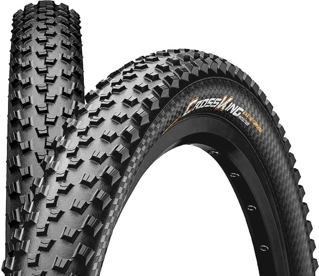1. Anvelopa pliabila Continental Cross King Protection 55-622 (29x2.2) SL negru