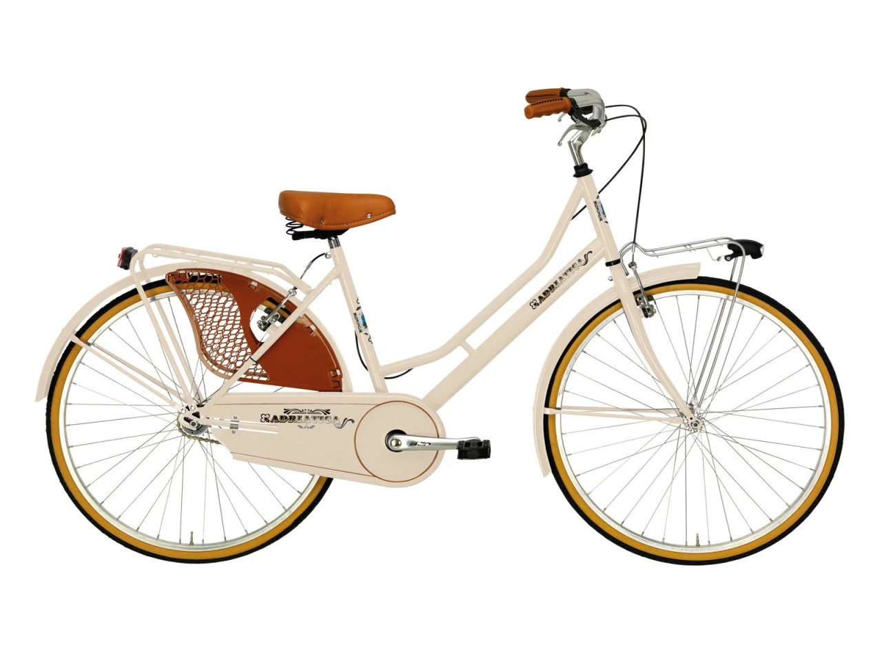1. Bicicleta Adriatica Lady Week End 26 1v Crem 45 cm