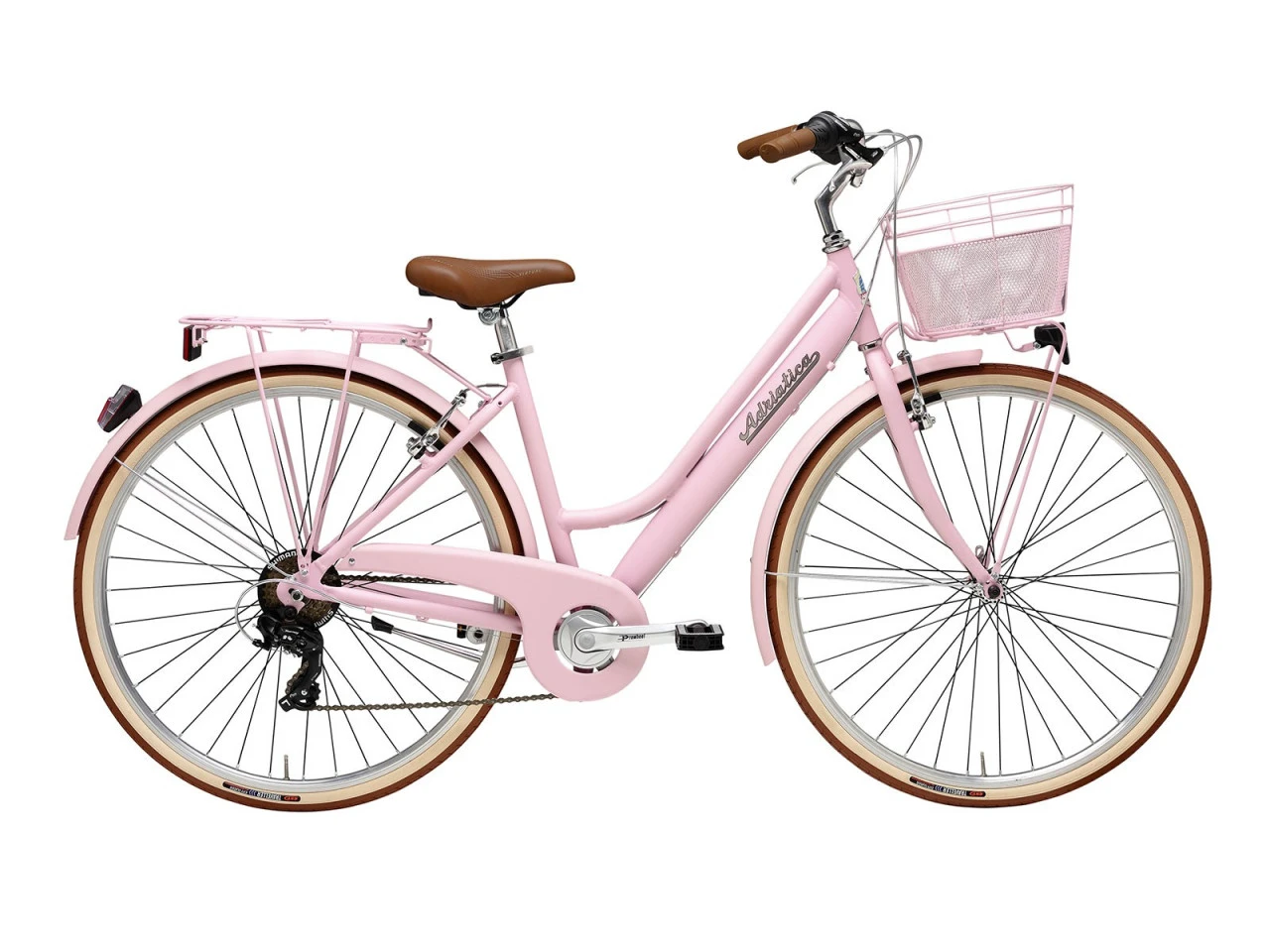 1. Bicicleta Adriatica Retro Lady 28 Roz 450mm