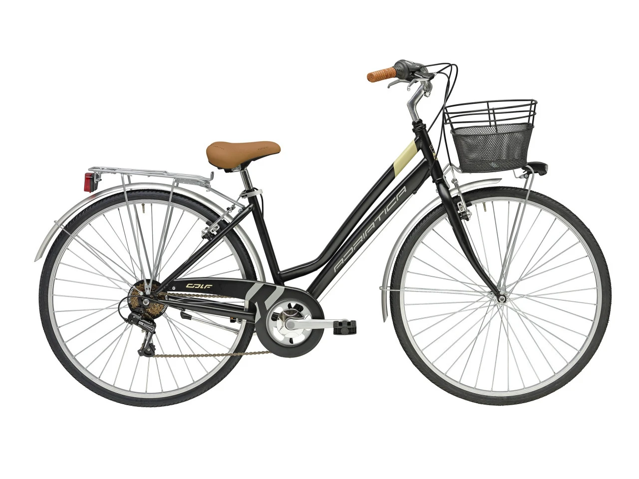1. Bicicleta Adriatica Trend Lady 28 Negru Mat 450mm