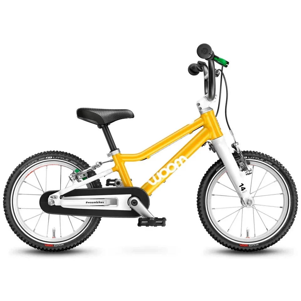 1. Bicicleta copii WOOM 2 Galben
