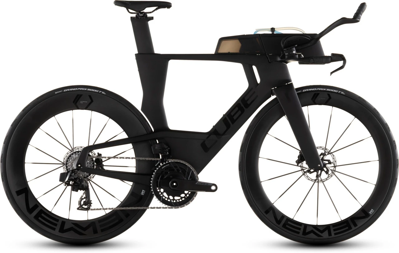 1. BICICLETA CUBE AERIUM C:68X SLX CARBON BLACK