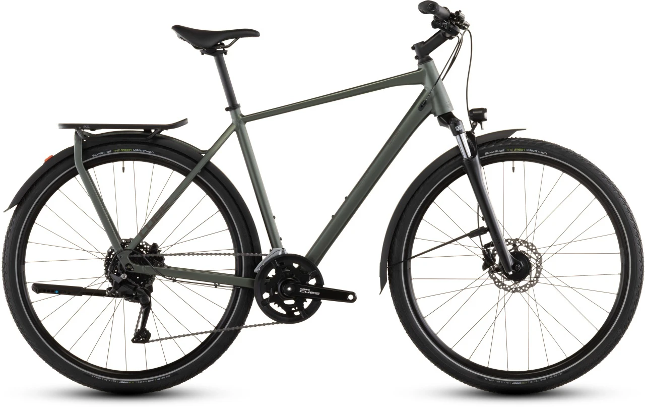 1. BICICLETA CUBE KATHMANDU ONE SAGEBRUSHGREEN GREEN