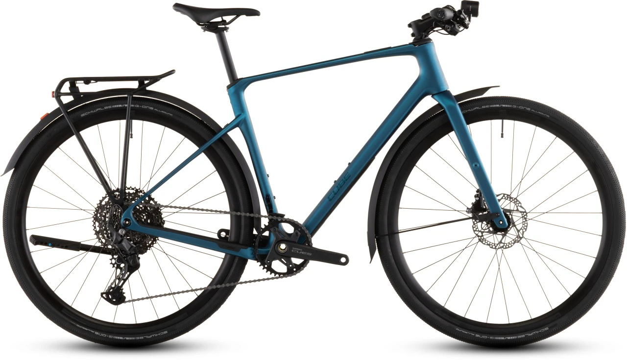 1. BICICLETA CUBE NULANE C:62 SLX FE ELECTRICBLUE BLUE