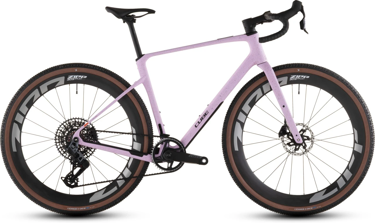1. BICICLETA CUBE NUROAD C:62 SLX RHODONITE ORANGE