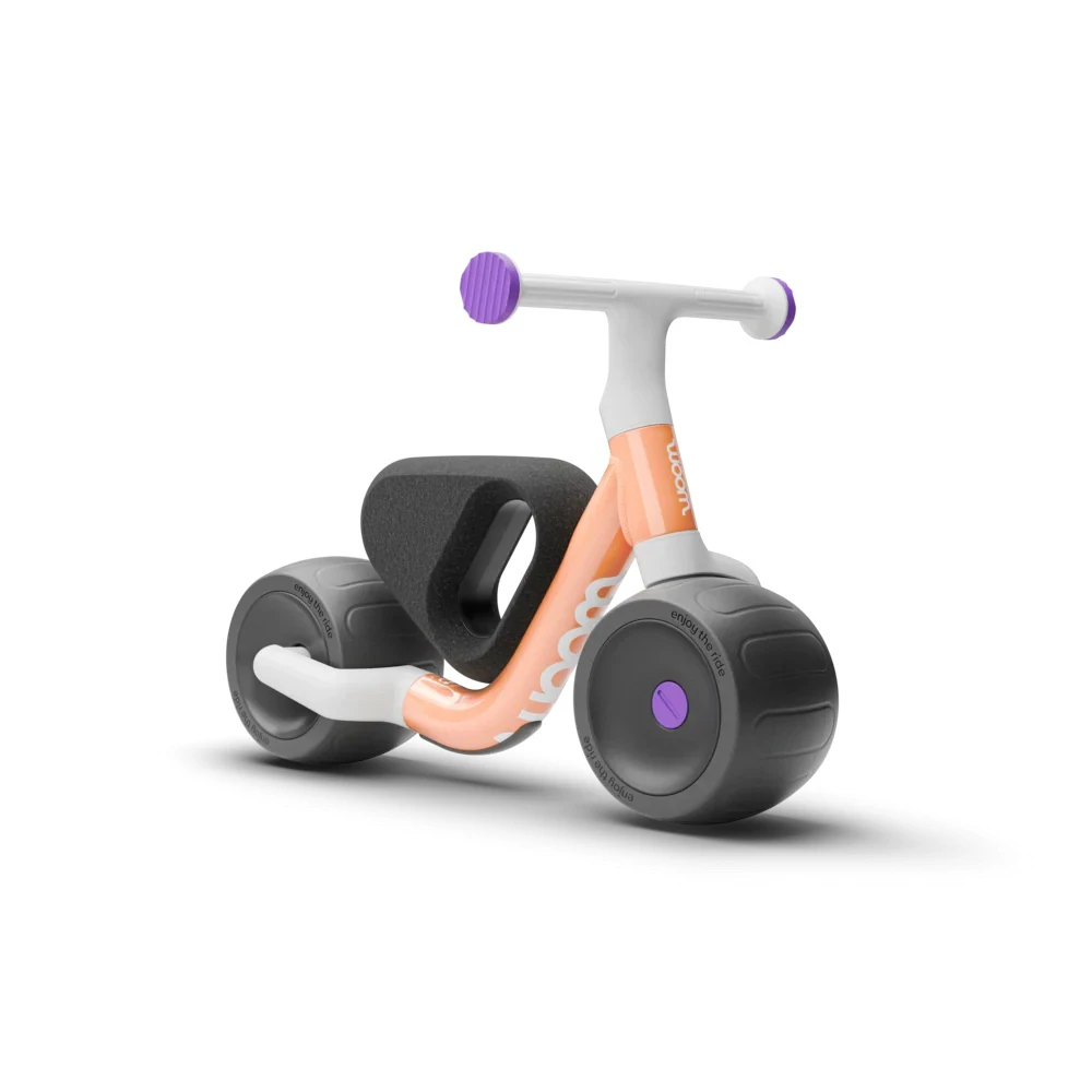 1. BICICLETA DE ECHILIBRU PENTRU COPII WOOM WOW (sta singura in echilibru)