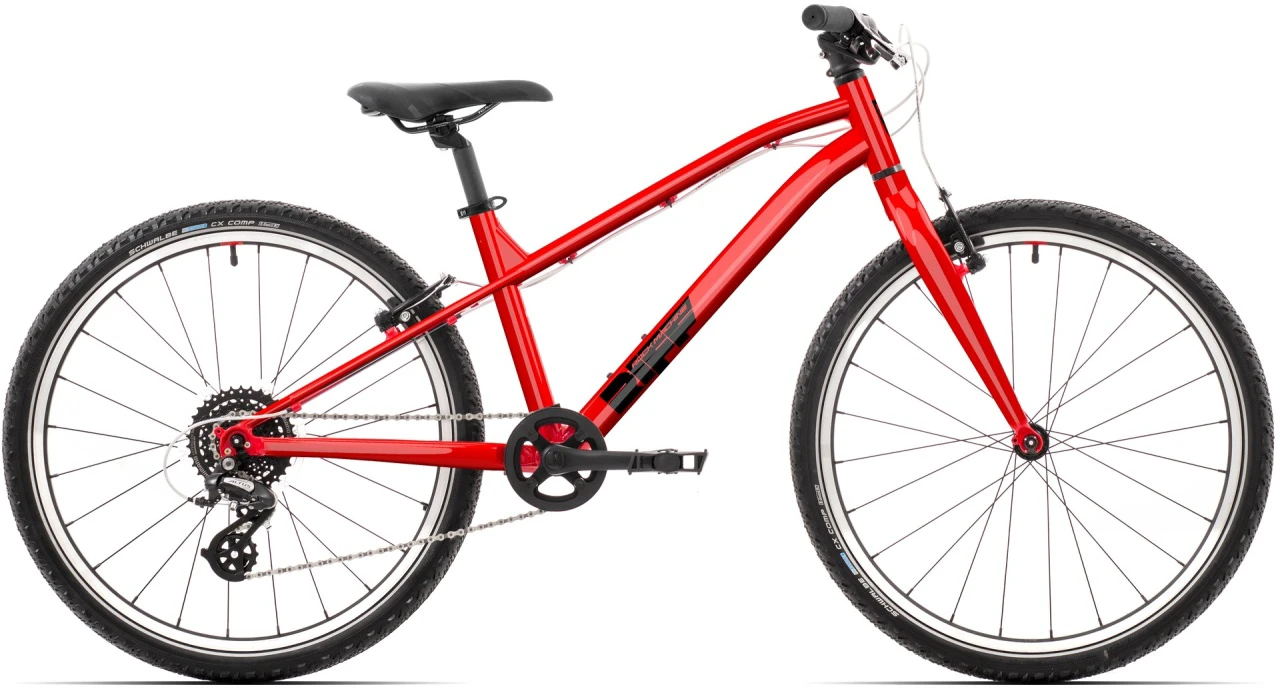 1. Bicicleta Rock Machine Riff Jr 24 24 Gloss Fire Red