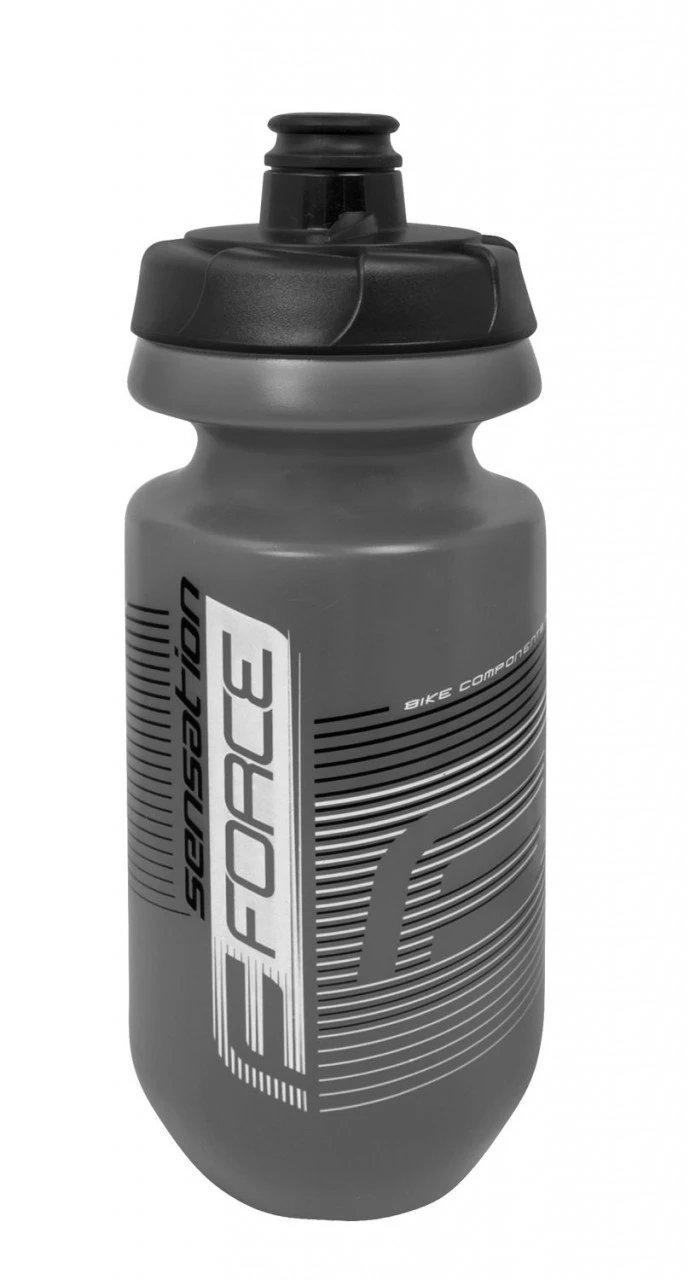 1. Bidon Force Sensation 0.62l gri/alb-negru