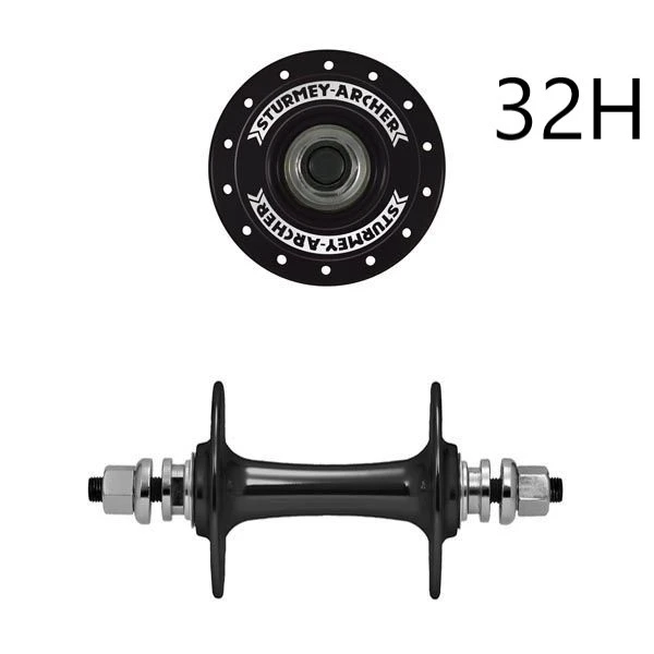 1. Butuc Fata Single Speed STURMEY- ARCHER HBT30 32H Negru