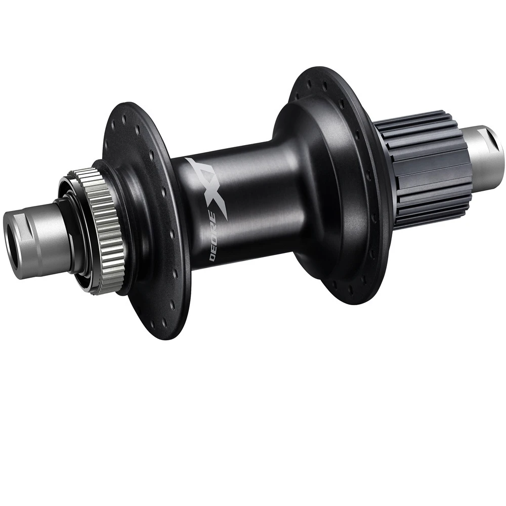 1. Butuc Spate SHIMANO XT 12v Disc CL, 32H 157x12 mm Thru-Axle