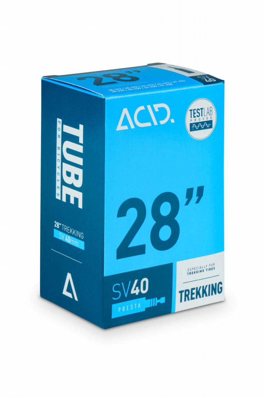 1. CAMERA ACID INNER TUBE 28" TREKKING 38/47-622/635 - Presta 80mm