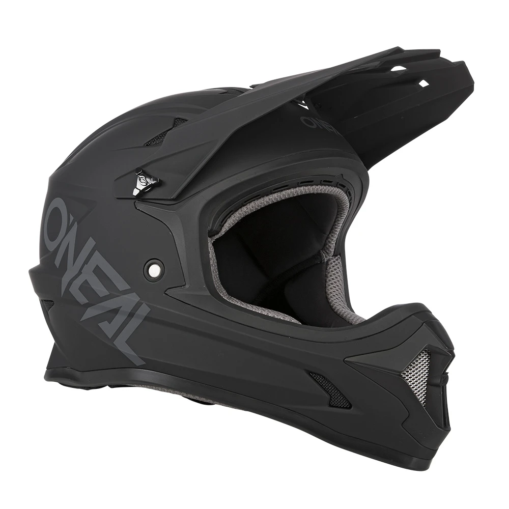 1. Casca de biciclete MTB Full Face O'NEAL Sonus Youth Solid NEGRU