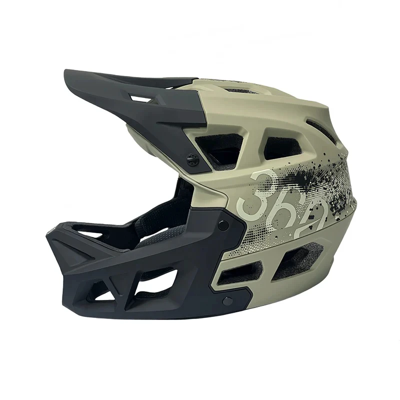 2. Casca full-face Integra Sport Military Green L (59-61 cm)