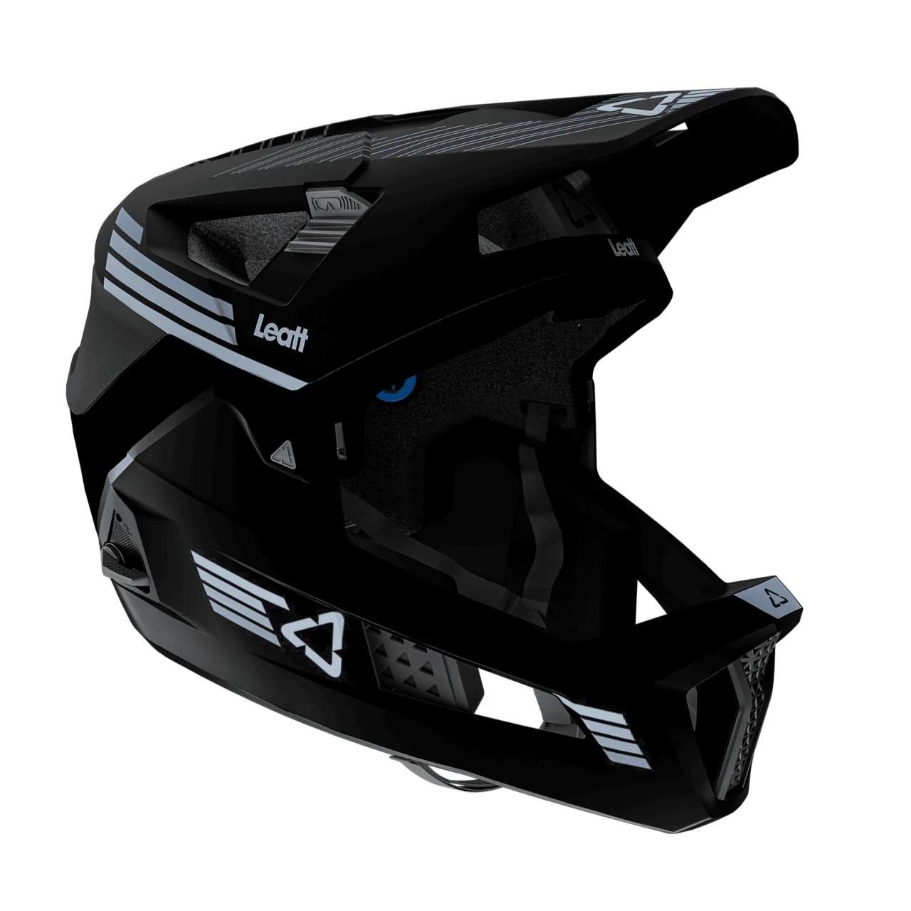 1. Casca Leatt MTB Enduro 4.0 Stealth Black/Grey M - 55-59cm