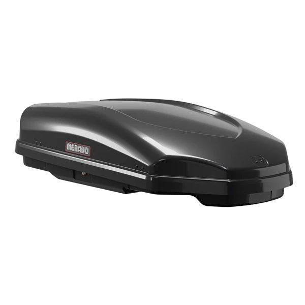 1. Cutie portbagaj Menabo Satellite 330 ABS Black, 140x78x35cm