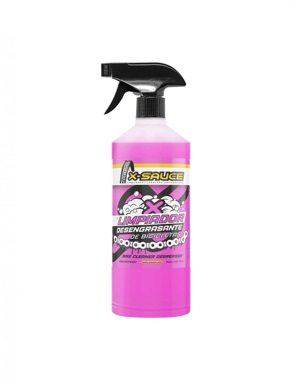 1. DEGRESANT X-SAUCE PENTRU BICICLETE 900 ML