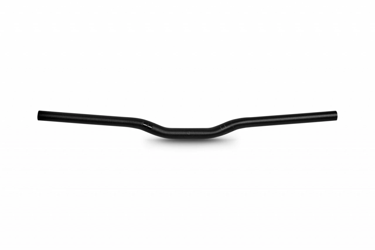 1. GHIDON MTB RFR HANDLE BAR RISER 25.4 MM X 640 MM X 20 MM X 5° NEGRU