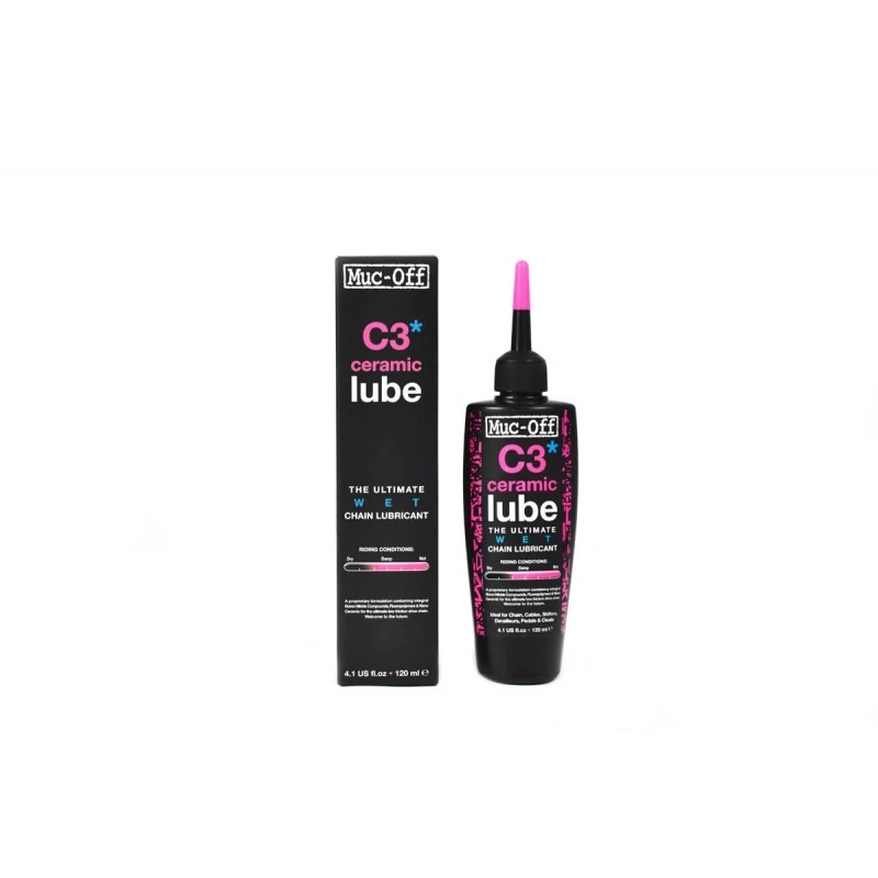 1. Lubrifiant Muc-Off Wet Ceramic Lube 120ml