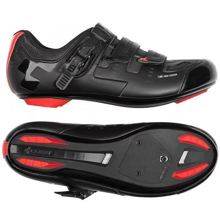 1. Pantofi Ciclism CUBE Road Pro Blackline