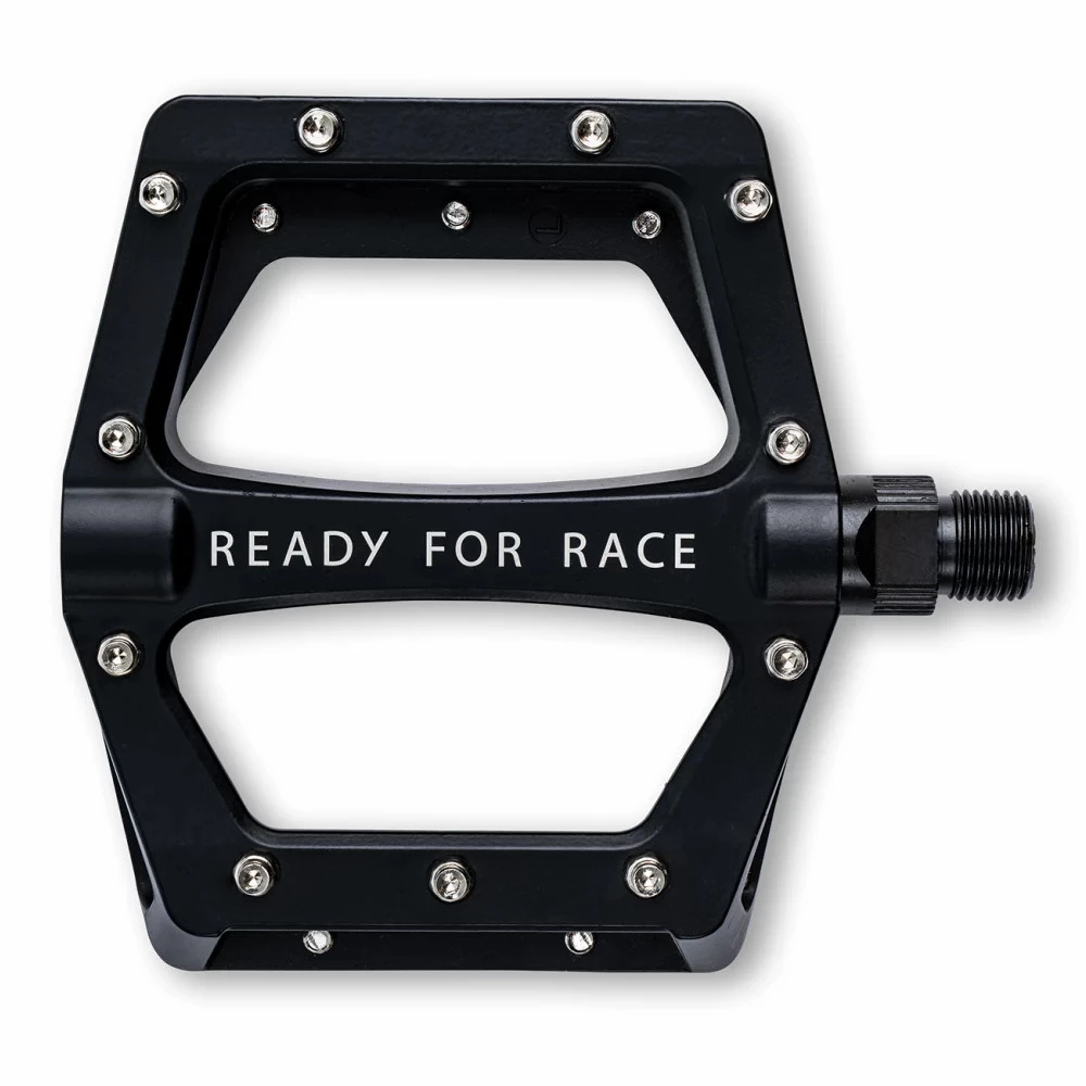 1. Pedale cu platforma CUBE RFR Flat CMPT Black