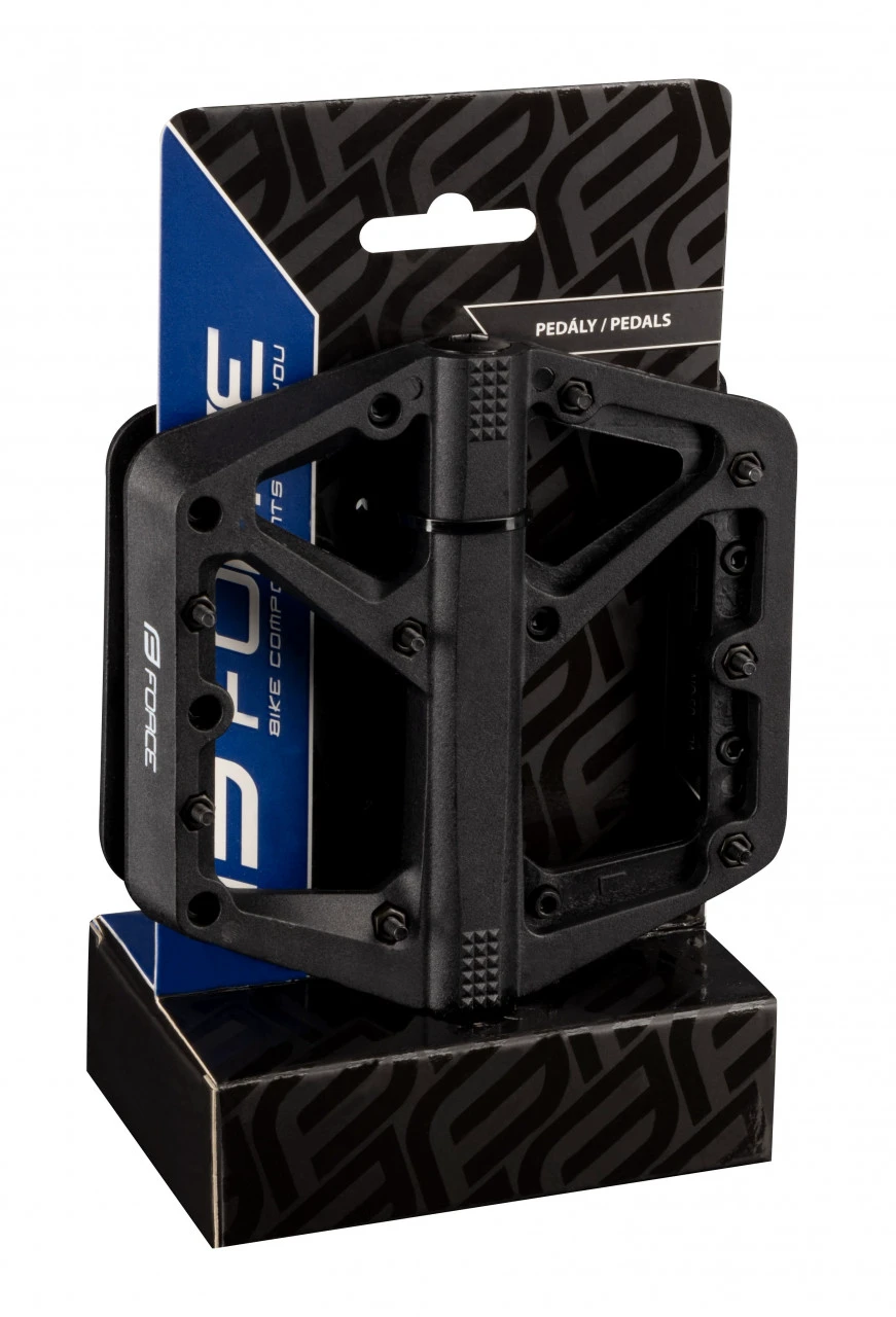 2. Pedale Force Blizz cu rulmenti Black