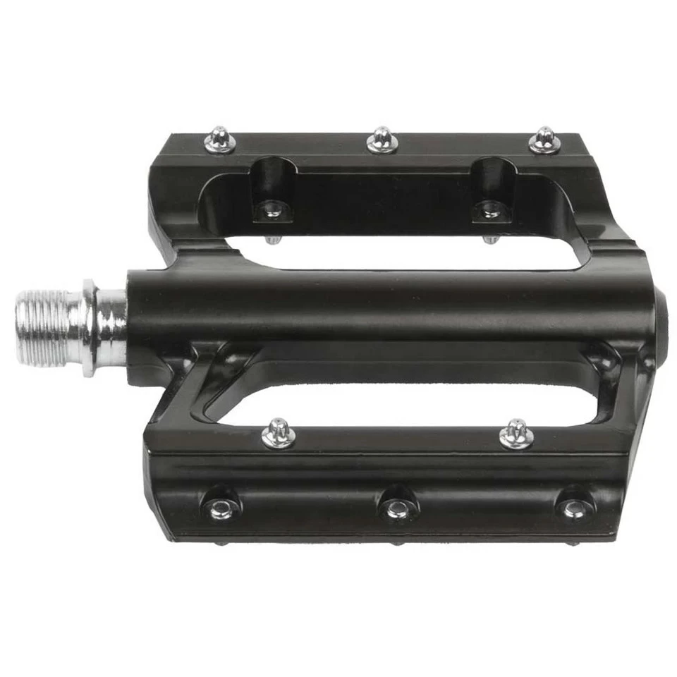 1. Pedale platforma M-WAVE "FLAT" 9/16” Negru Aluminiu