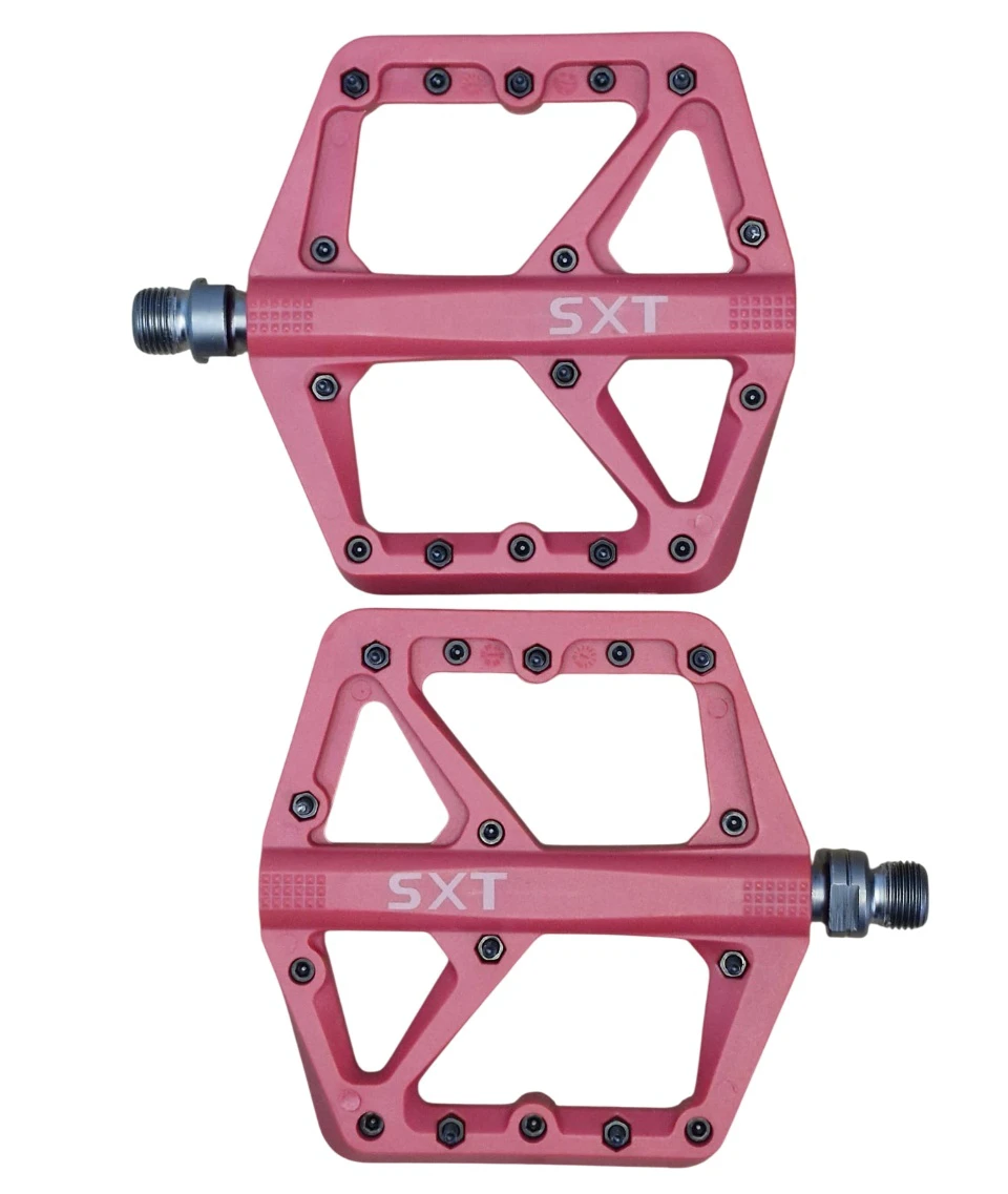 1. Pedale SXT N-13 Nylon-Fiber Rosu