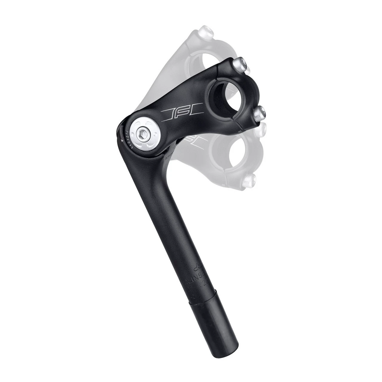 3. Pipa Force S6.1 1 25.4/90mm reglabila aluminiu neagra