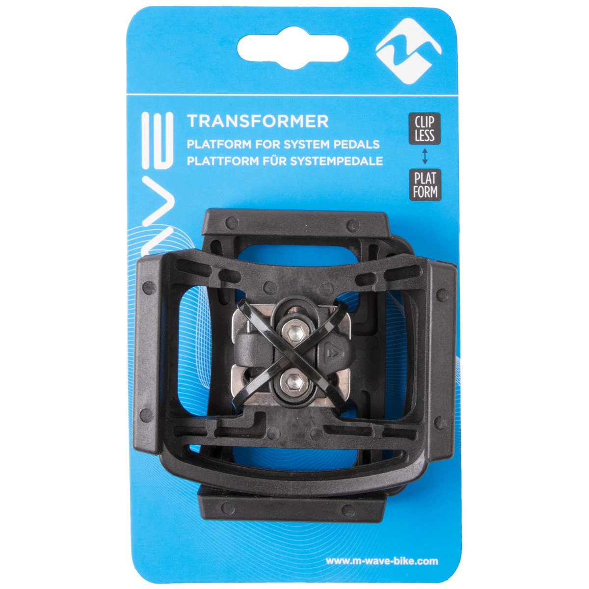 4. Platforma M-WAVE TRANSFORMER Plastic Negru