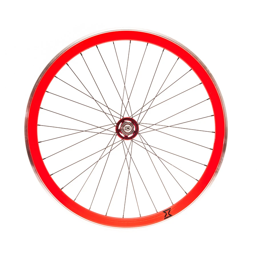 1. Roata Spate Single Speed/Fixie SXT 700-32H 40 mm Rosu