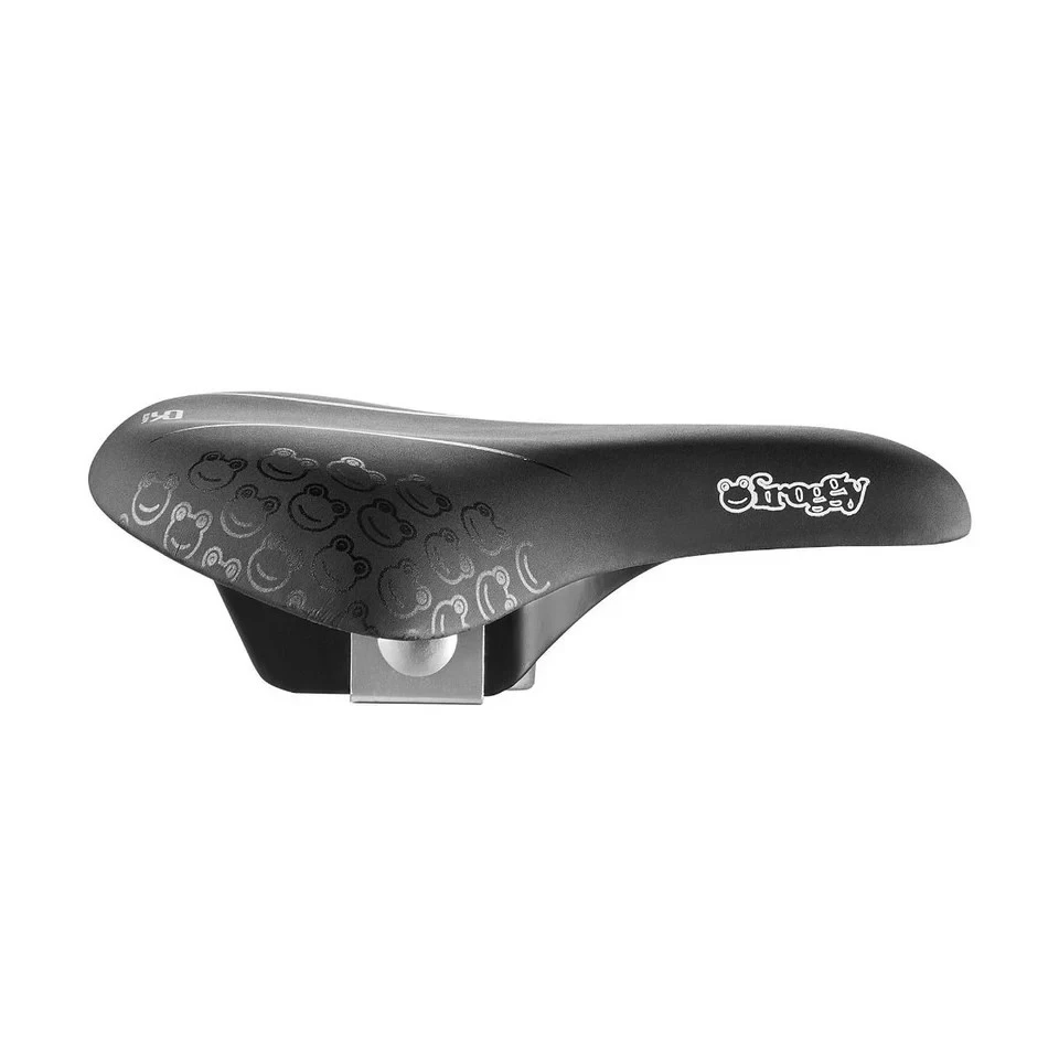 2. Sa copii SELLE ROYAL Froggy Junior-Unisex Soft Touch Cover Integrated Clamp Negru