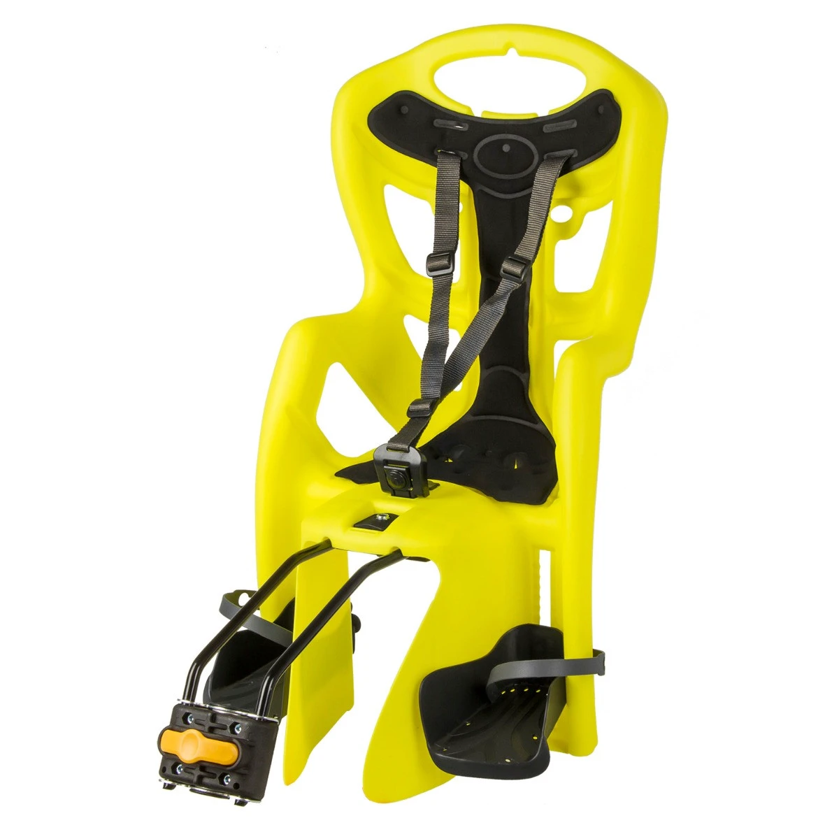 1. Scaun Bicicleta Spate pentru Copii Prindere pe Cadru BELELLI PEPE STANDARD HI-VIZ