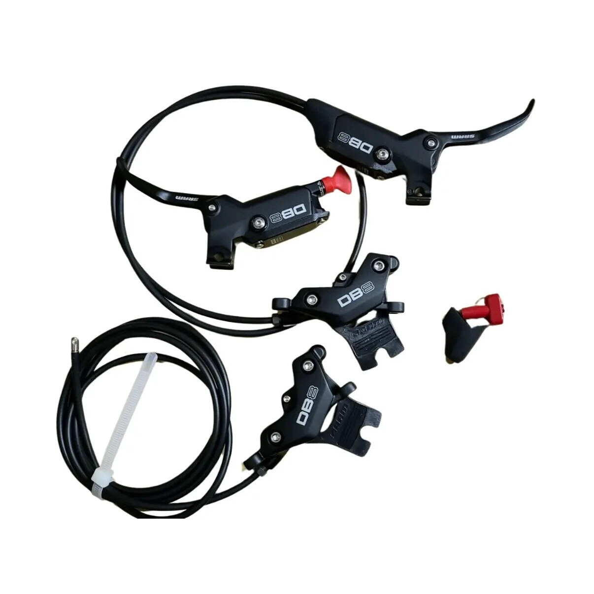 1. Set frane SRAM DB 8- 4 pistoane disc hidraulice fata/ spate