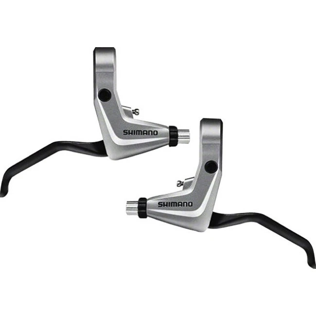 1. Set Manete Frana Shimano Alivio BL-T4000 Argintiu