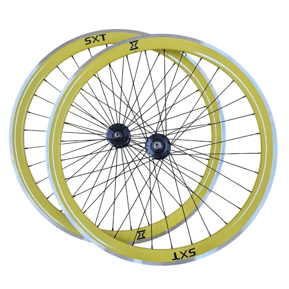1. Set Roti Single Speed/Fixie SXT 700-32H 40 mm Galben