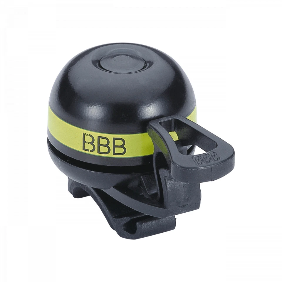 11. Sonerie pentru bicicleta BBB-14 Easyfit negru-portocaliu/galben/magenta