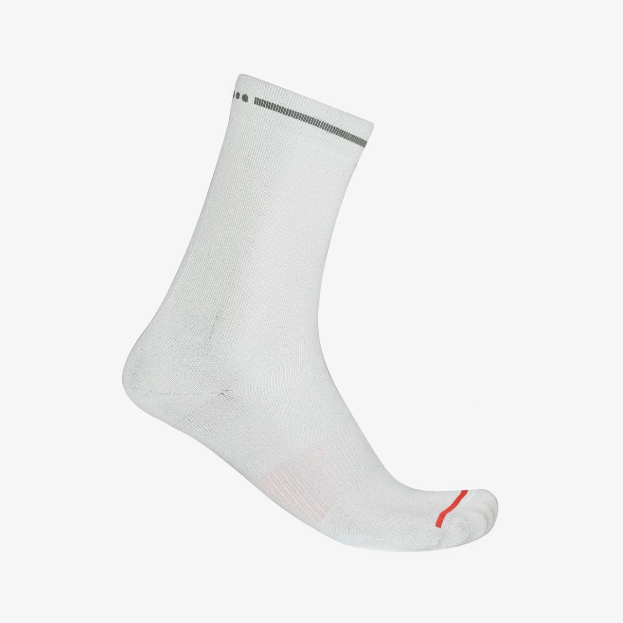 1. Sosete Castelli Premio EVO 18, unisex, alb, XXL, 44-47