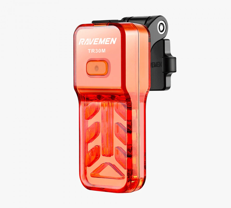 1. Stop bicicleta RAVEMEN TR30M, USB, 30 LM, Negru