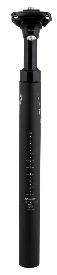 3. Tija sa Force Team P8.4 cu suspensie 31.6/355mm Neagra