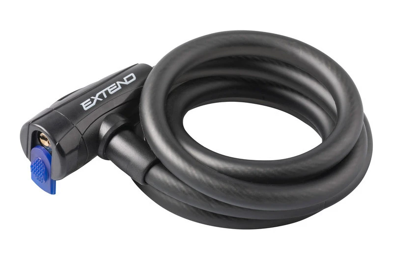 1. Antifurt cu Cheie EXTEND CIRCON 15*1500mm Negru