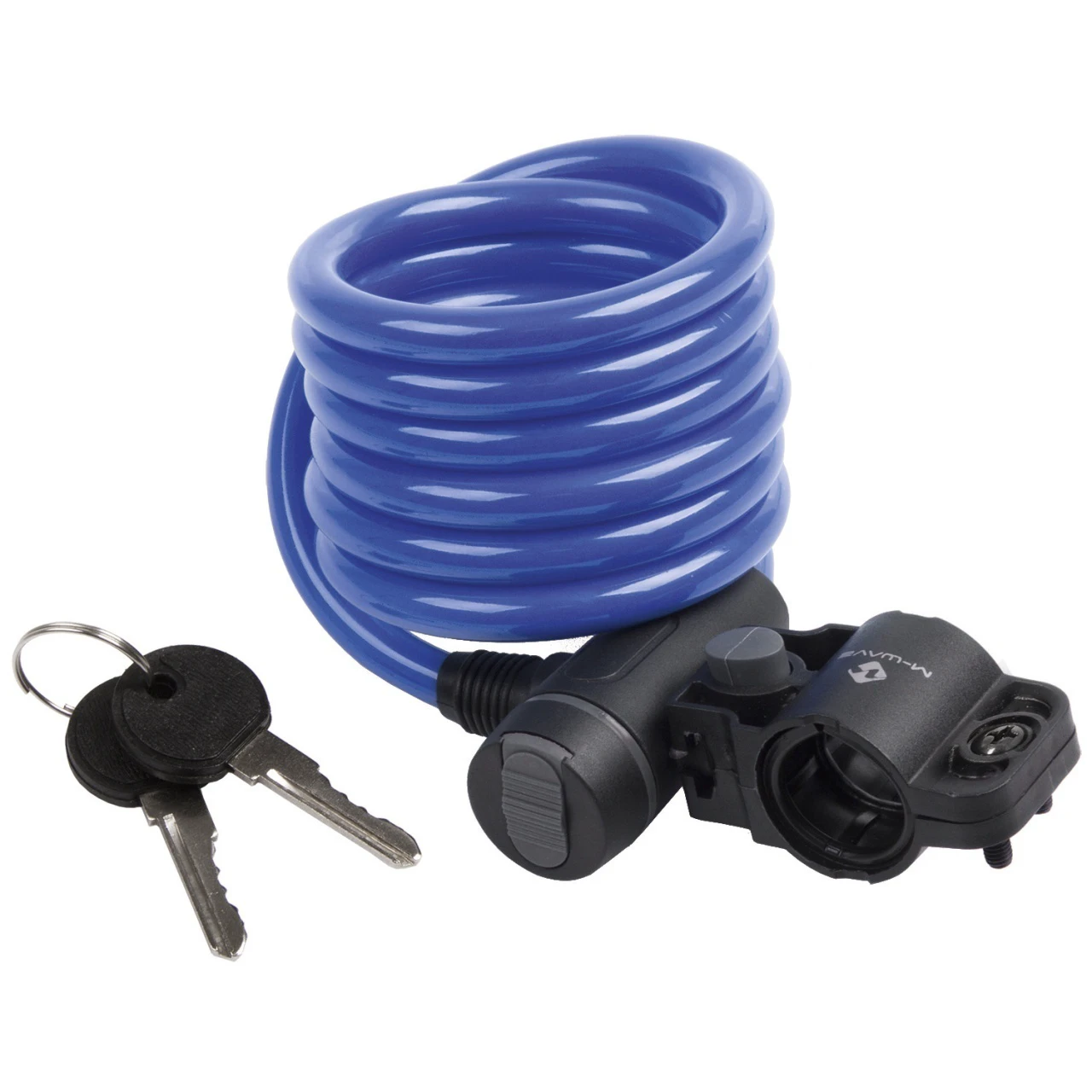 1. Antifurt cu Cheie M-WAVE S 10.18 Albastru