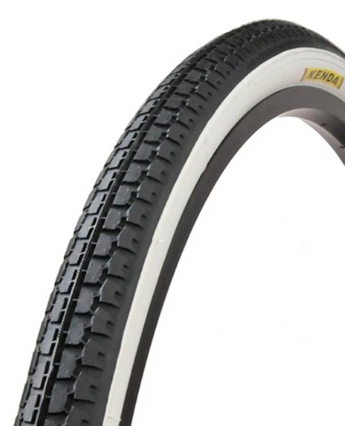 1. Anvelopa bicicleta KENDA 20X1.75 K127 negru-alb
