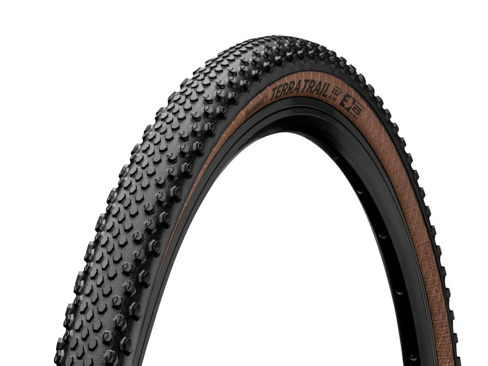 1. Anvelopa pliabila Continental Terra Trail Shieldwall SL 45-622 (28 x 1.70) negru/maro
