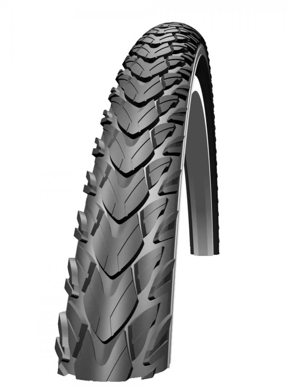 1. ANVELOPA SCHWALBE MARATHON PLUS TOUR PERF SMARTGUARD TWINSKIN 26X2.00 Negru