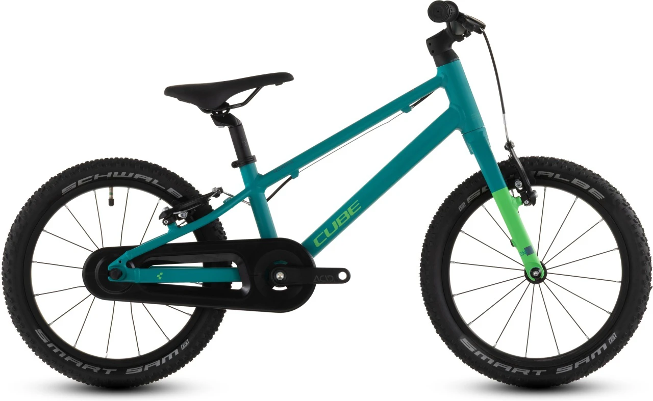 1. BICICLETA COPII CUBE NUMOVE 160 SEAGREEN GREEN 2026 roti 16