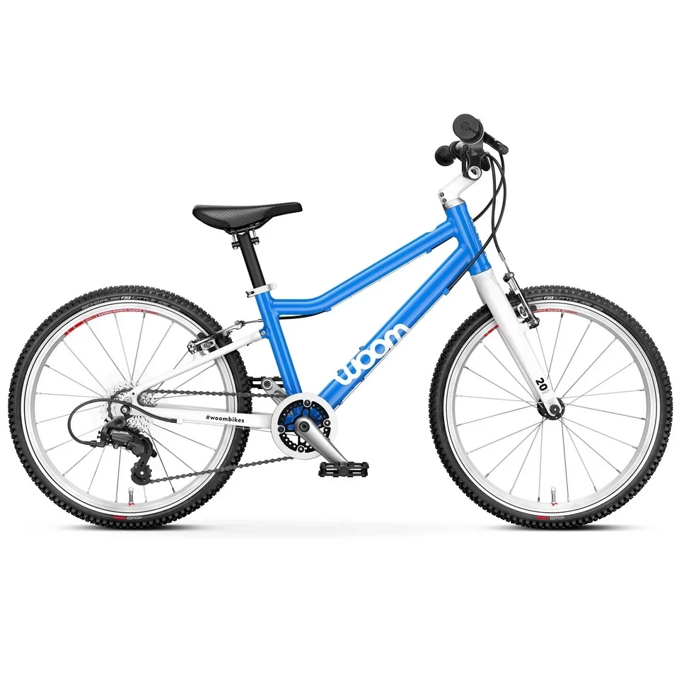 1. Bicicleta copii WOOM 4 Albastru