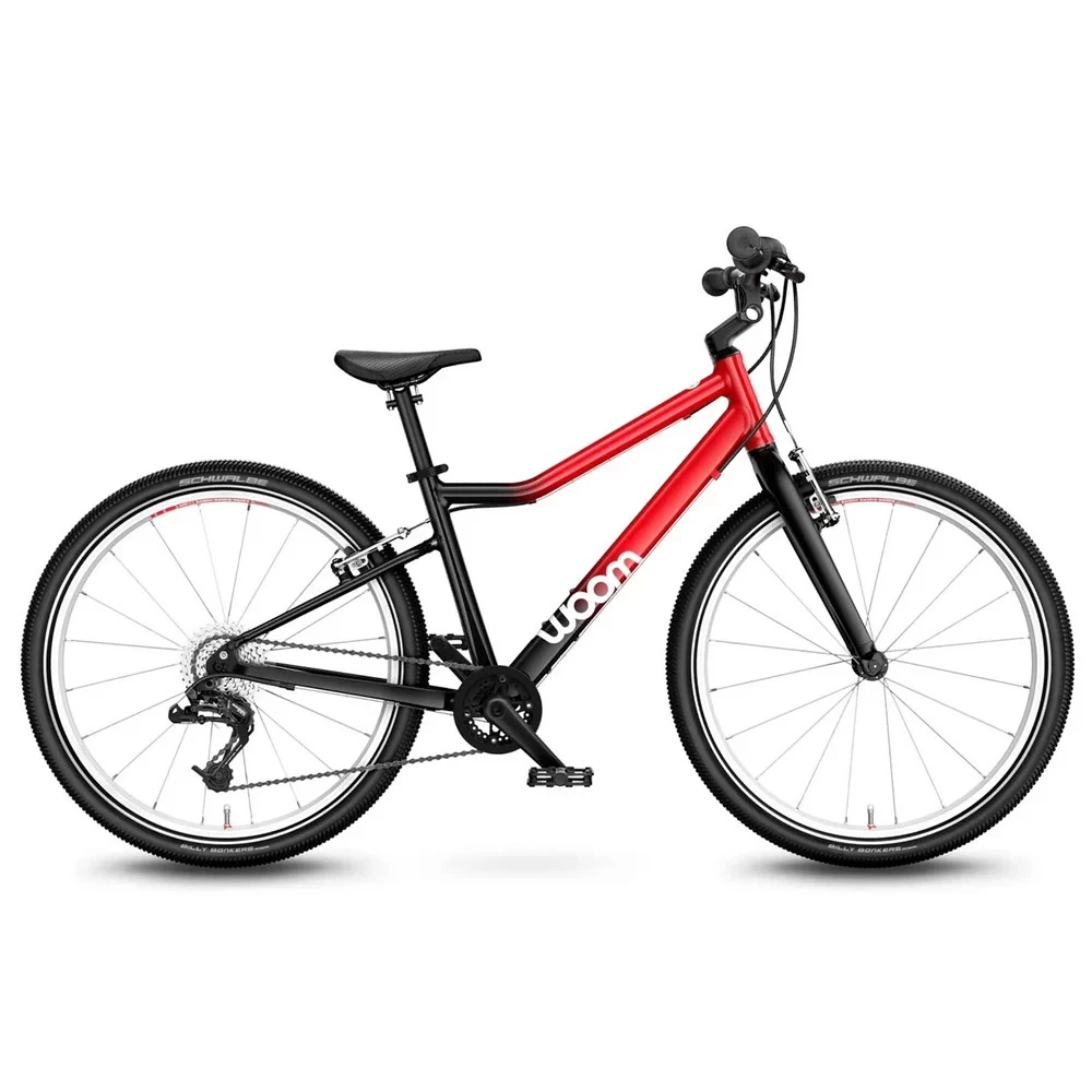 1. Bicicleta copii WOOM 5 Red Eclipse