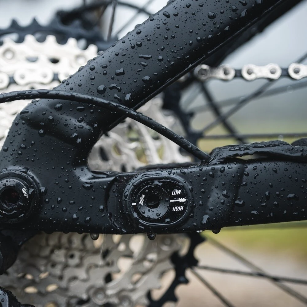 8. BICICLETA MTB ELECTRICA FULL SUSPENTION MARIN ALPINE TRAIL E2 GREY BLACK MARIME M